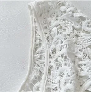 Lulus | Dresses | Lulus Romantic Tale White Lace Skater Dress Sweetheart  Neck Open Back Sidezip Sm | Poshmark